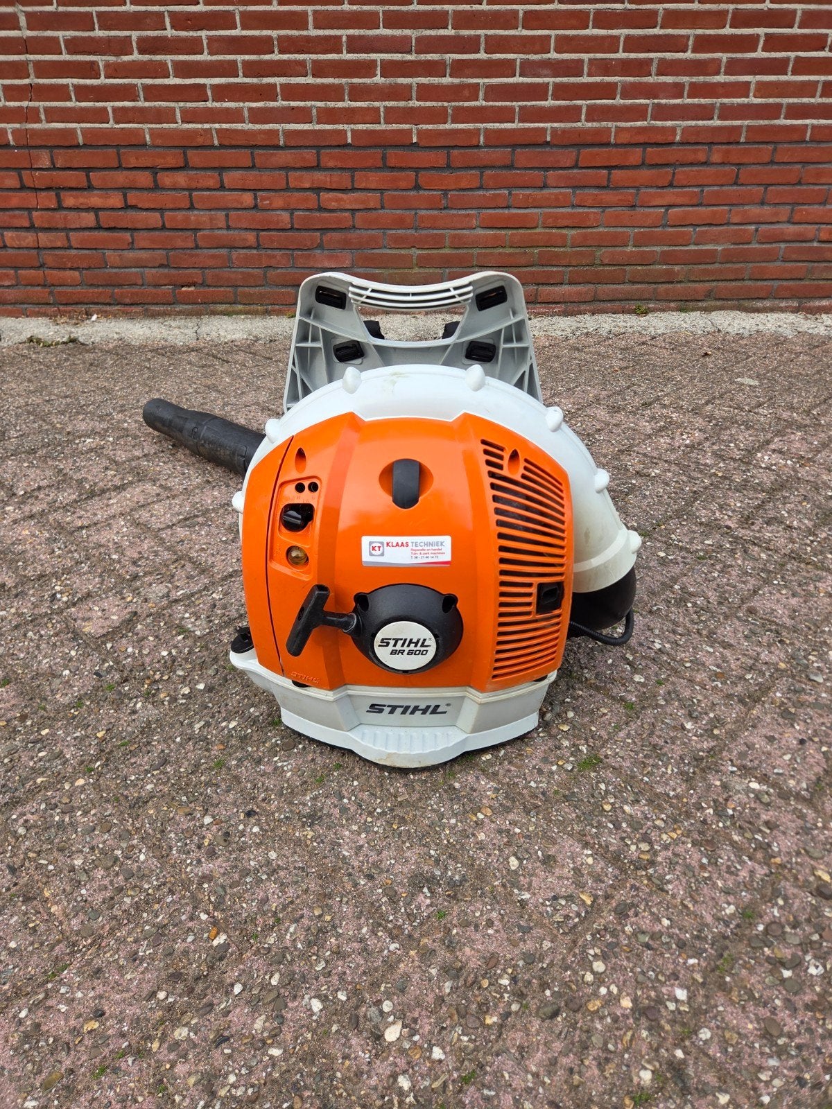 Stihl br 600 bladblazer. 2021!, Tuin en Terras, Bladblazers, Benzine, Ruggedragen, Ophalen of Verzenden, Zo goed als nieuw