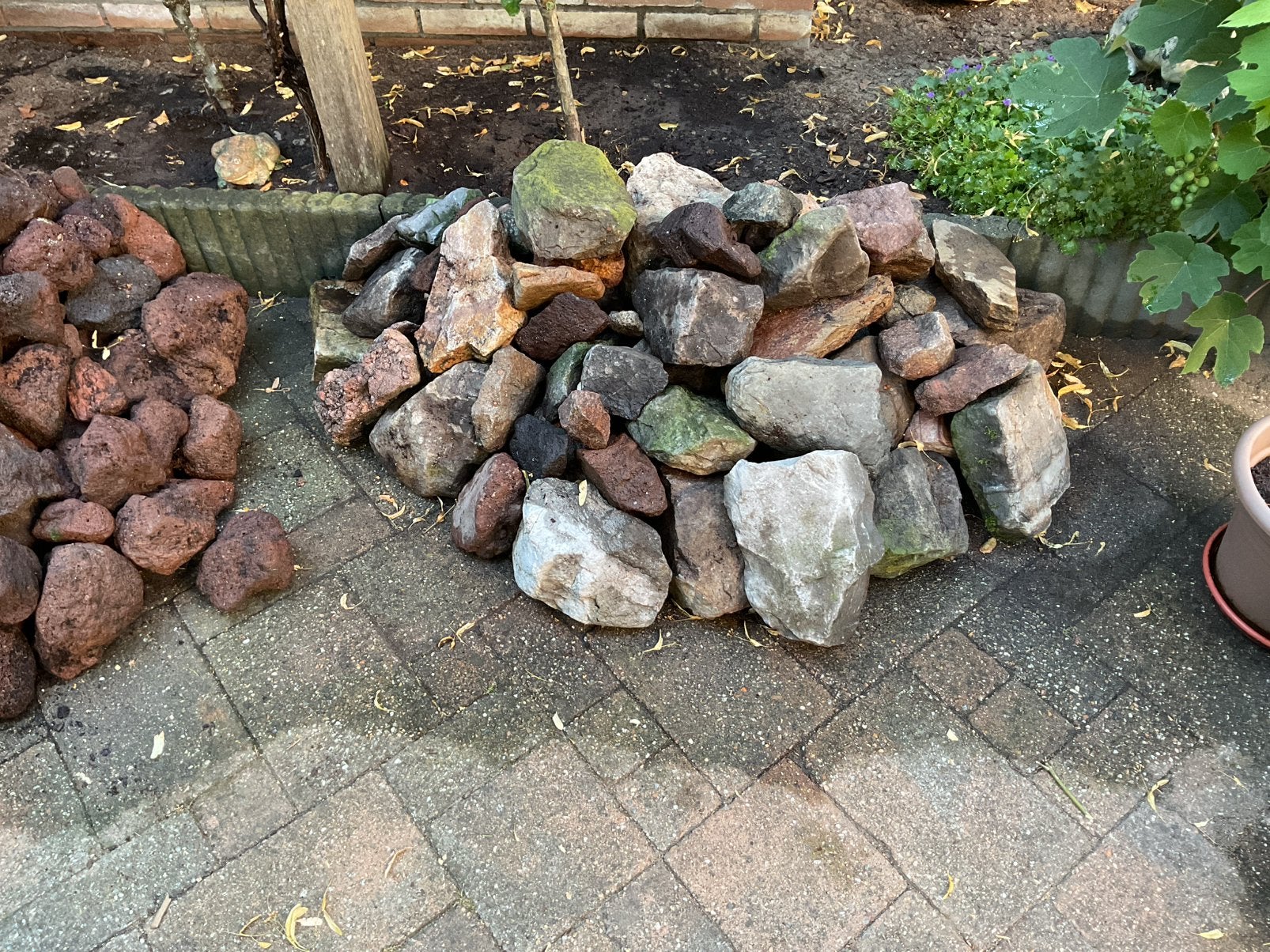 natuurstenen, Tuin en Terras, Grind, Keien en Split, Ophalen, Gebruikt, Overige materialen, Overige typen