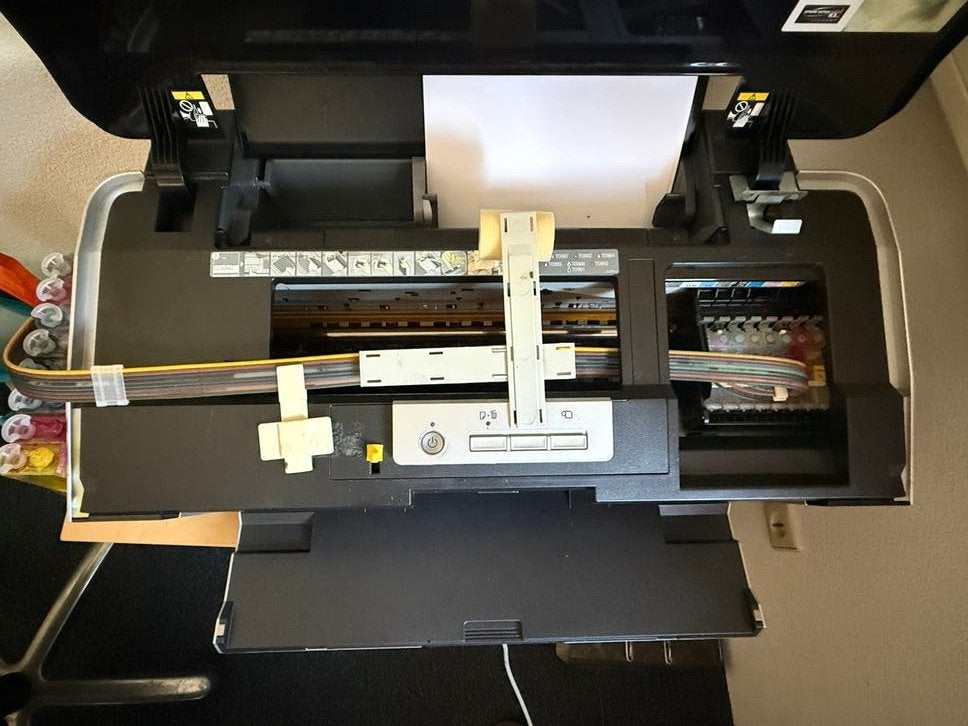 GRATIS Epson Stylus Photo R2880 A3+ printer met CISS systeem, Computers en Software, Printers, Gebruikt, Fotoprinter, Inkjetprinter