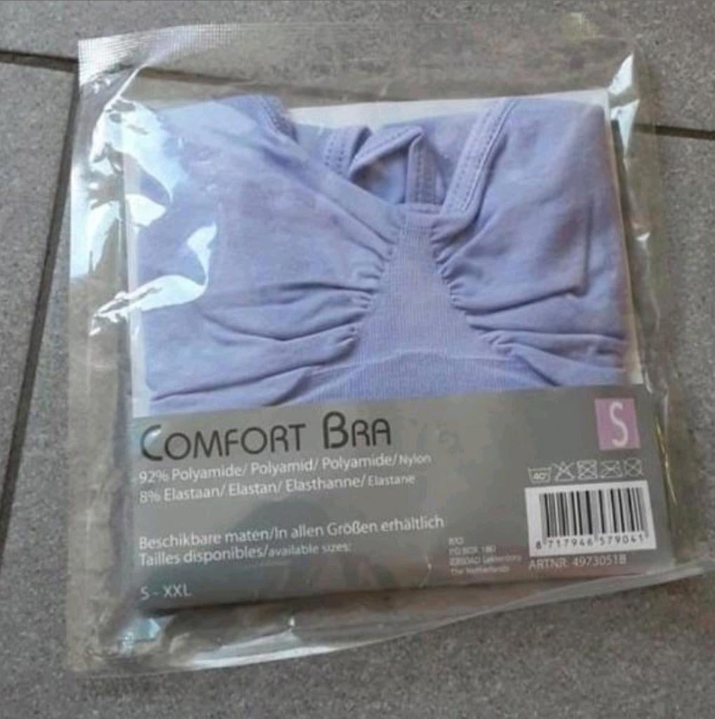 SPLINTERNIEUWE ORGINELE COMFORT BRA DAMES MERK SPORT BH IN O, Paars, Nieuw, Ophalen of Verzenden, Fitness of Aerobics