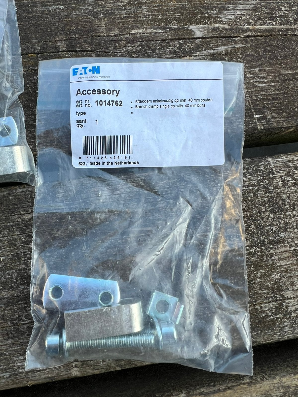 Aftakklemmen Eaton 1014762 nieuw in verpakking, Ophalen of Verzenden, Zo goed als nieuw