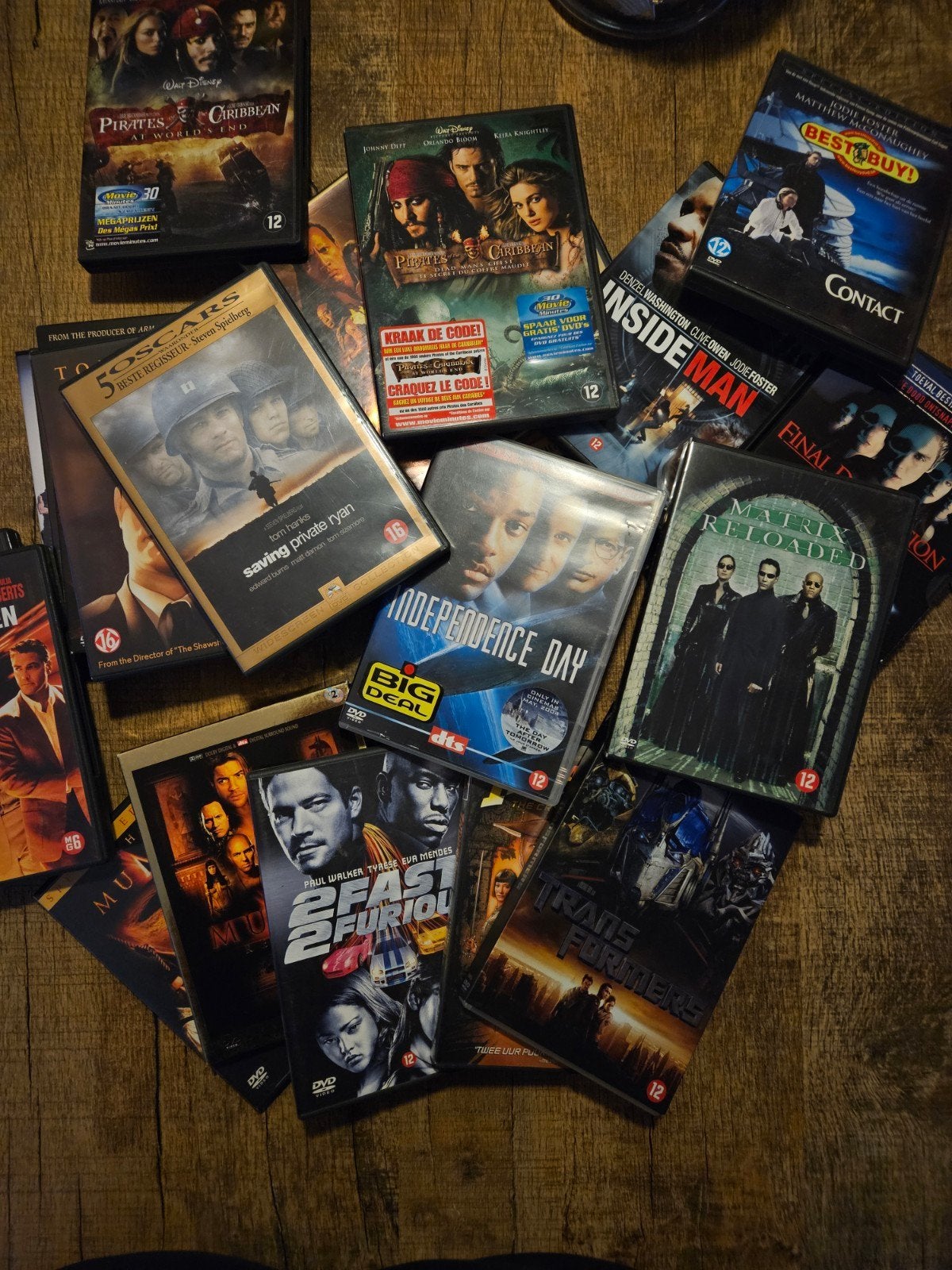 Verzameling van topfilms / DVD-boxen, Vanaf 12 jaar, Ophalen of Verzenden, Gebruikt, Actie
