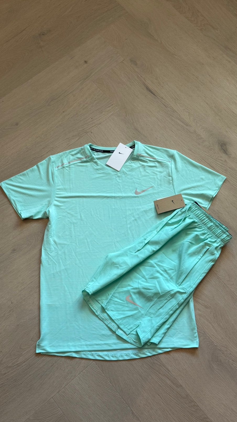 Nike miller zomerset, Kleding | Heren, Zo goed als nieuw, Verzenden, Maat 48/50 (M), Groen