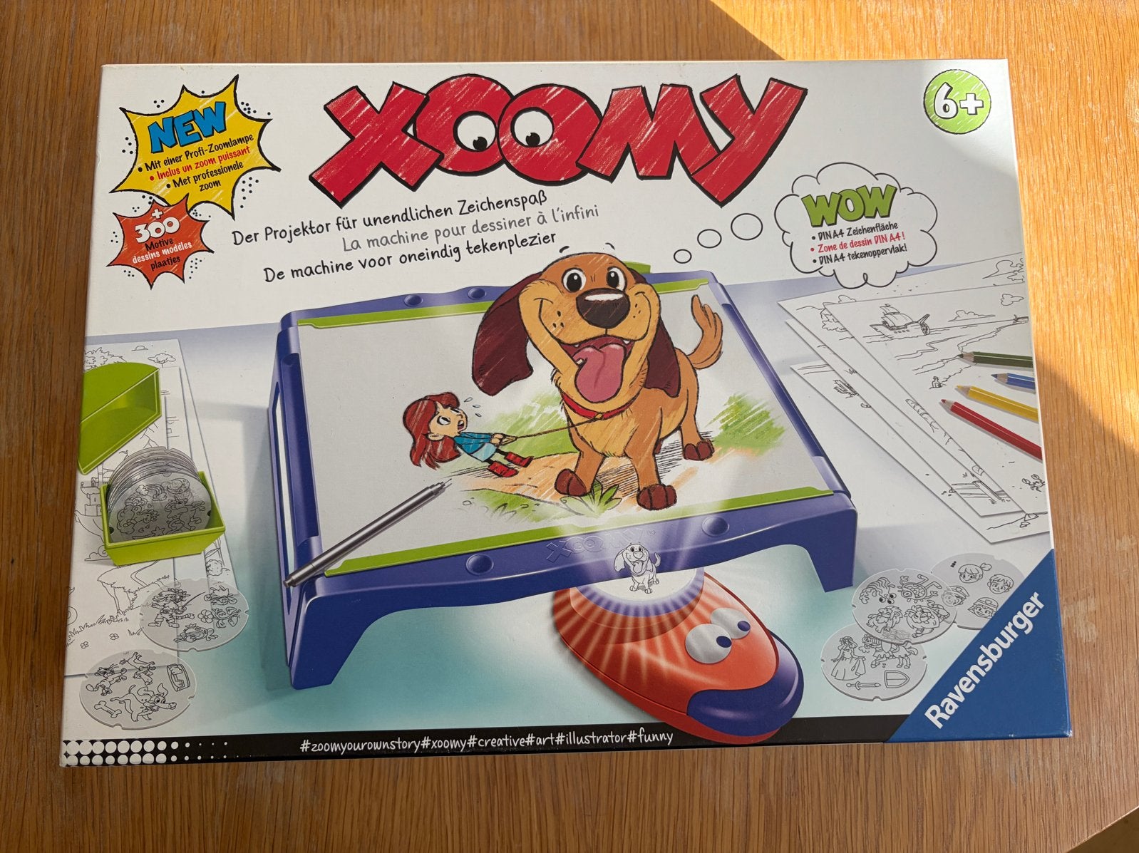 Ravensburger Xoomy Maxi Tekenprojector - Zo goed als nieuw, Kinderen en Baby's, Ophalen, Zo goed als nieuw, Knutselen, Met licht