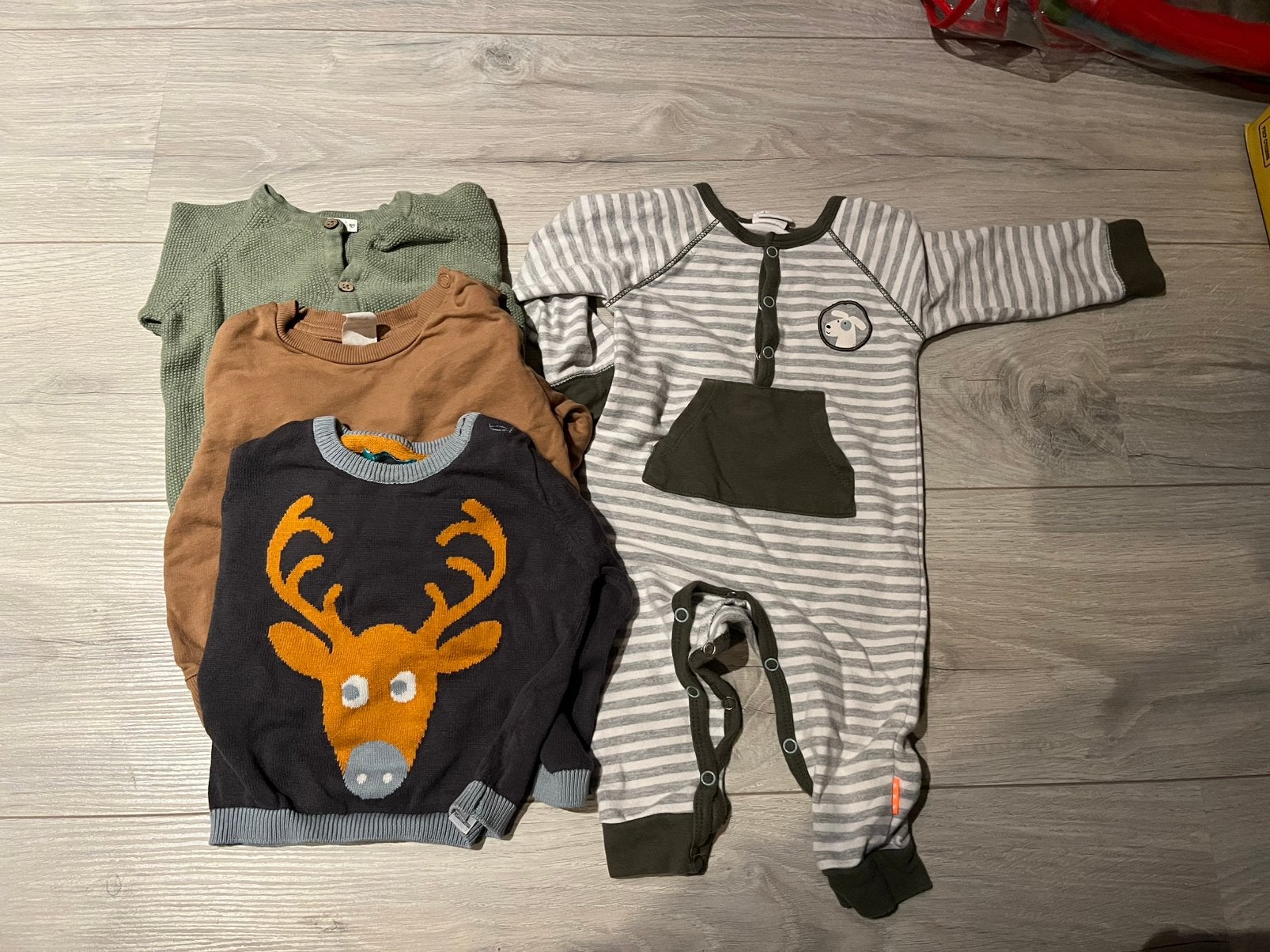 Kleding maat 68-4 stuks, Ophalen of Verzenden, Gebruikt, Meisje, Truitje of Vestje