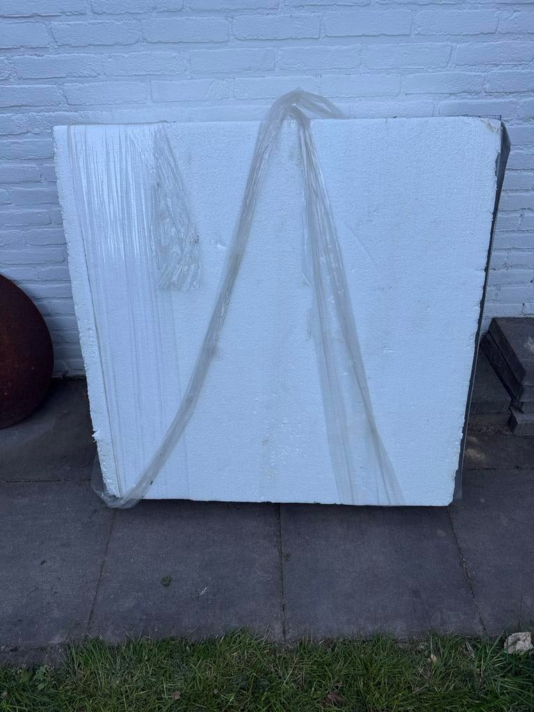 Isolatieplaten vloerverwarming piepschuim (tempex), 10 tot 15 m², Zo goed als nieuw, Vloerisolatie, Piepschuim (Tempex)