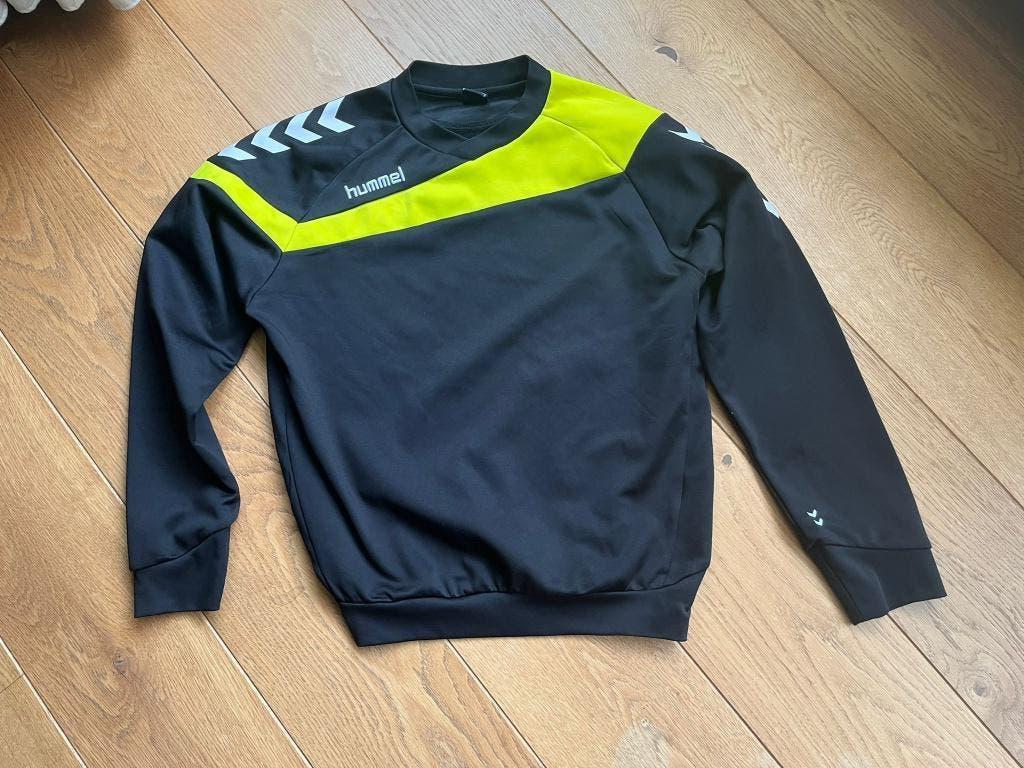 hummel sweater maat s zwart/geel  (boekel sport), Maat S, Ophalen of Verzenden, Zo goed als nieuw, Overige typen