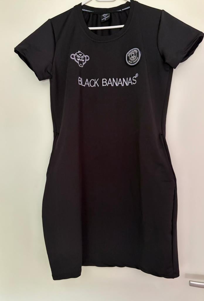 Zwart jurkje Black Bananas Universele maat, Zwart, Maat 42/44 (L), Nieuw, Ophalen of Verzenden