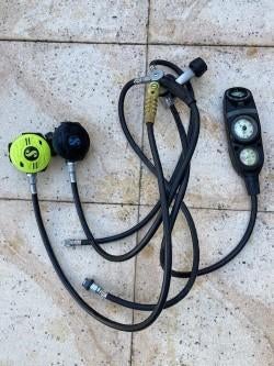 Ademautomaten Scubapro en duikconsole Suunto, Ophalen of Verzenden, Gebruikt, Duikcomputer