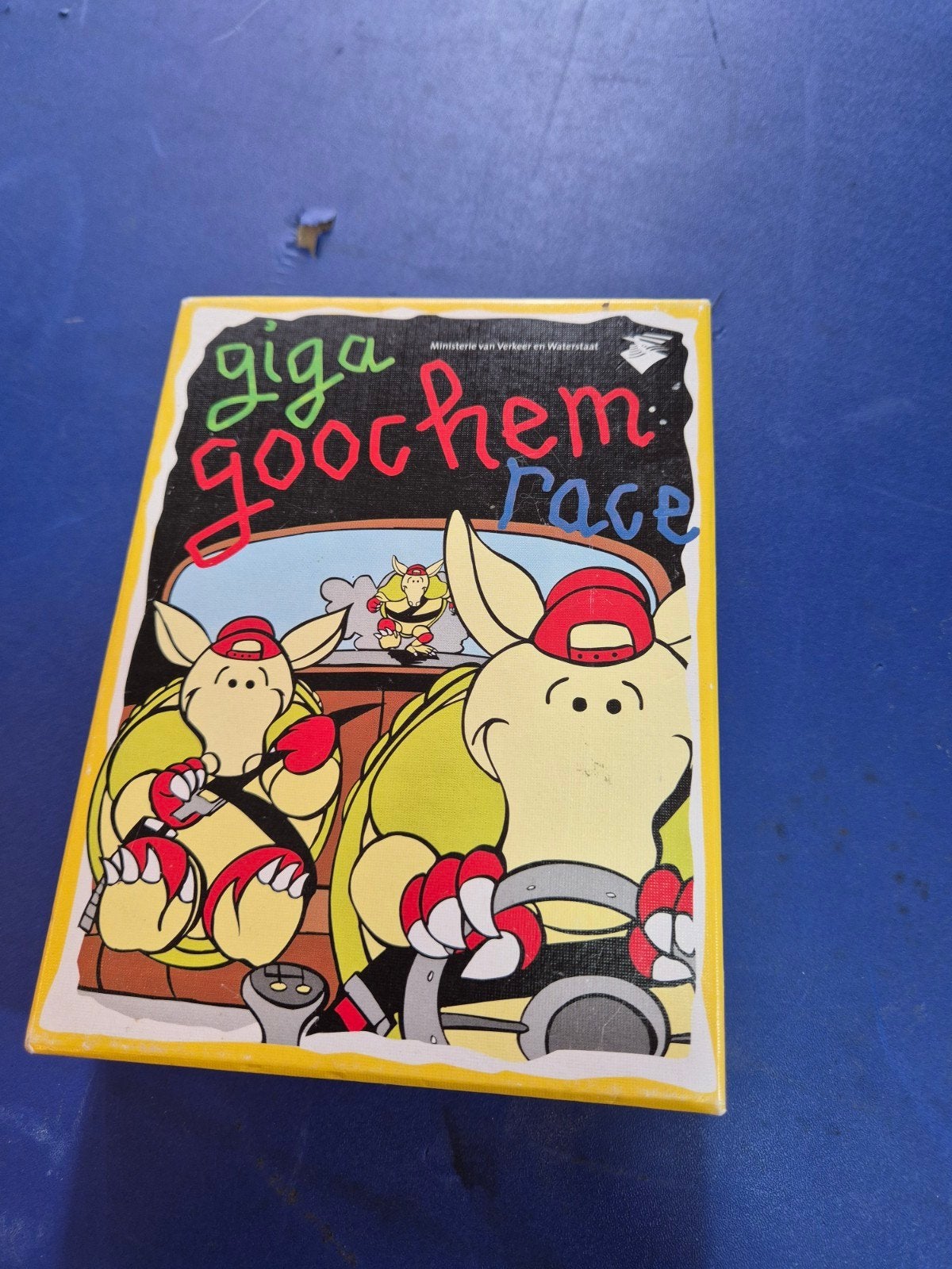 Giga Goochem Race Kaartspel - Het snelste kaartspel, Een of twee spelers, Ophalen of Verzenden, Gebruikt, Identity Games