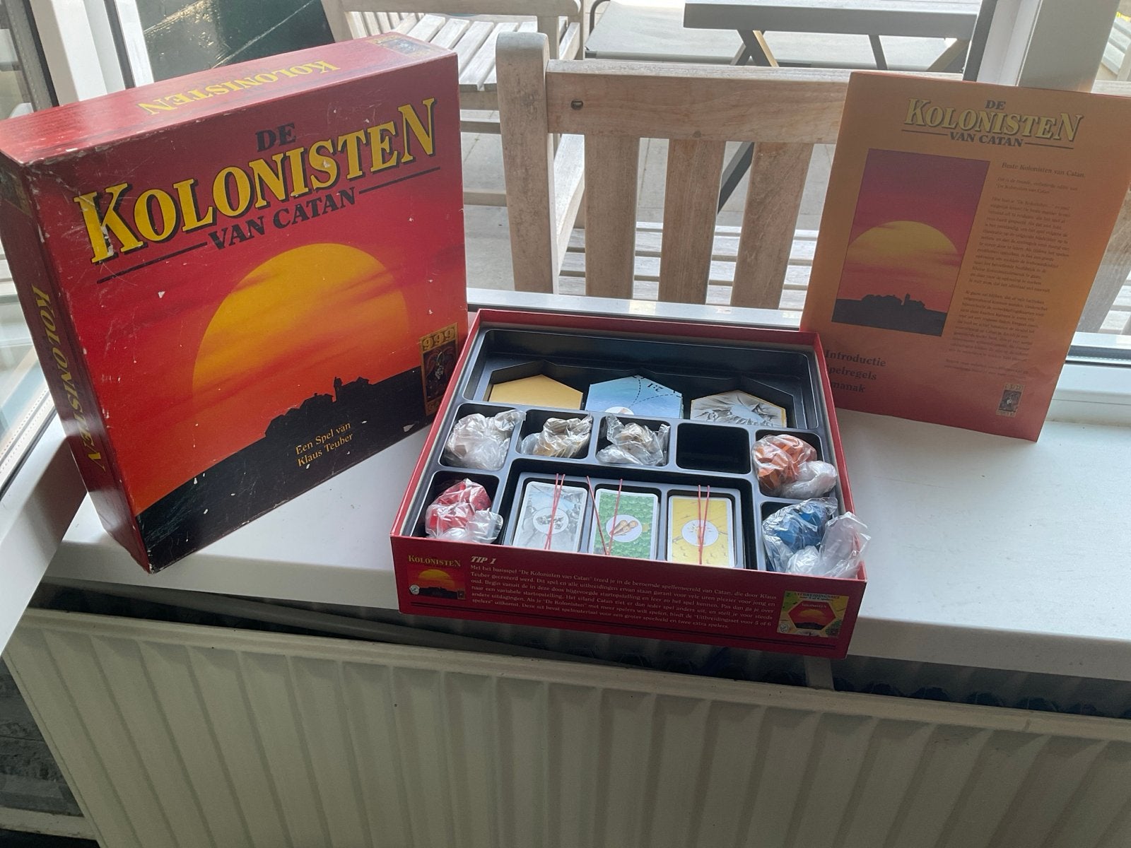 De Kolonisten van Catan - Klassiek bordspel, Drie of vier spelers, Ophalen of Verzenden, Gebruikt