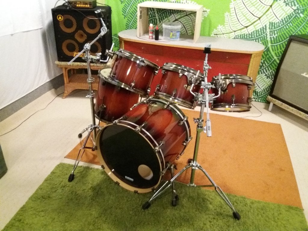 Ludwig drumstel 5-delig, Muziek en Instrumenten, Drumstellen en Slagwerk, Ophalen, Zo goed als nieuw, Ludwig