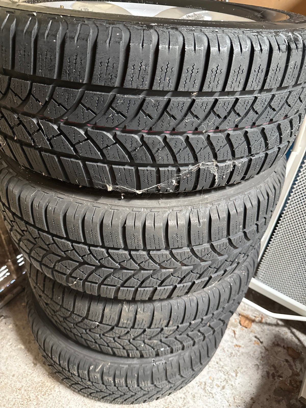 Suzuki Grand Vitara set4 gebruikte winterbanden met velgen, Ophalen, Gebruikt, 16 inch, Banden en Velgen