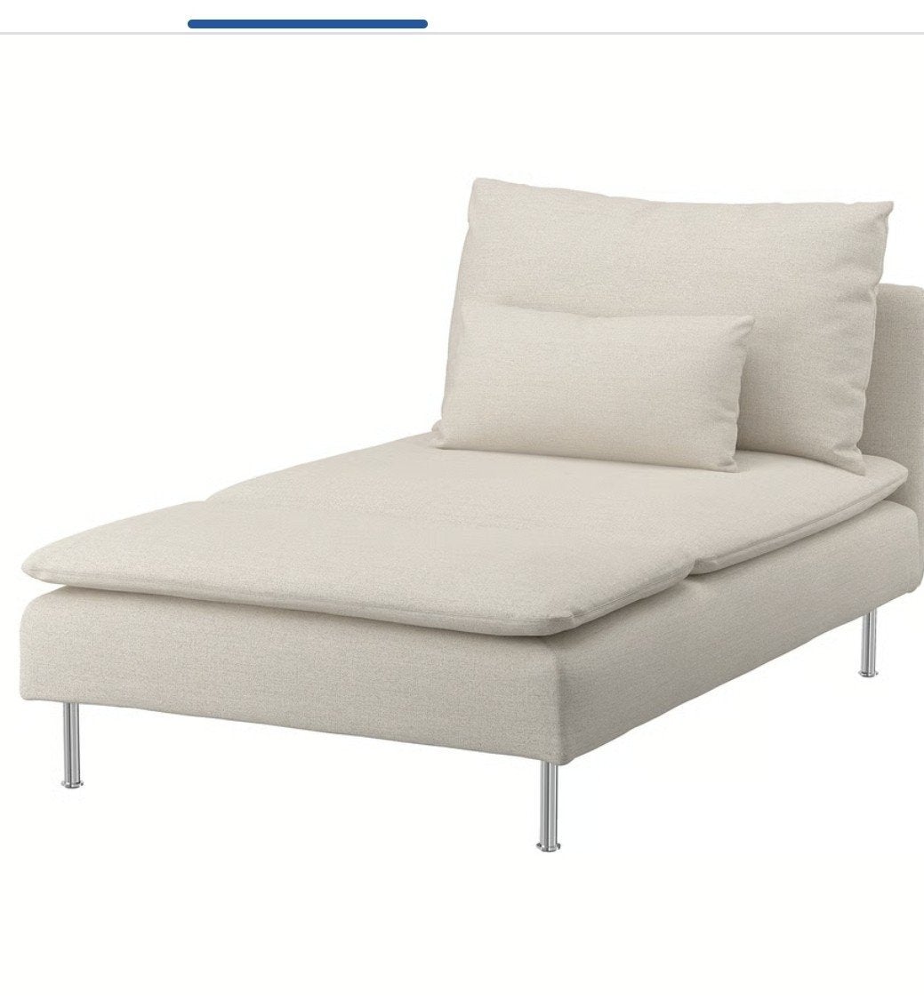 Comfortabele Söderhamn chaise longue van Ikea, Ophalen, Gebruikt, Eenpersoons, Minder dan 150 cm