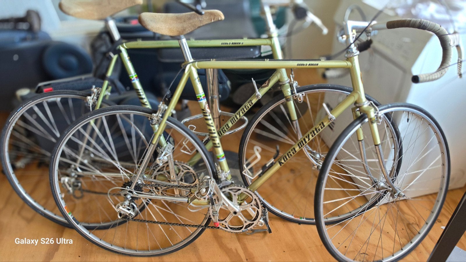 2x Koga Miyata racefietsen uit 1980, Ophalen, Gebruikt, Staal, Koga Miyata