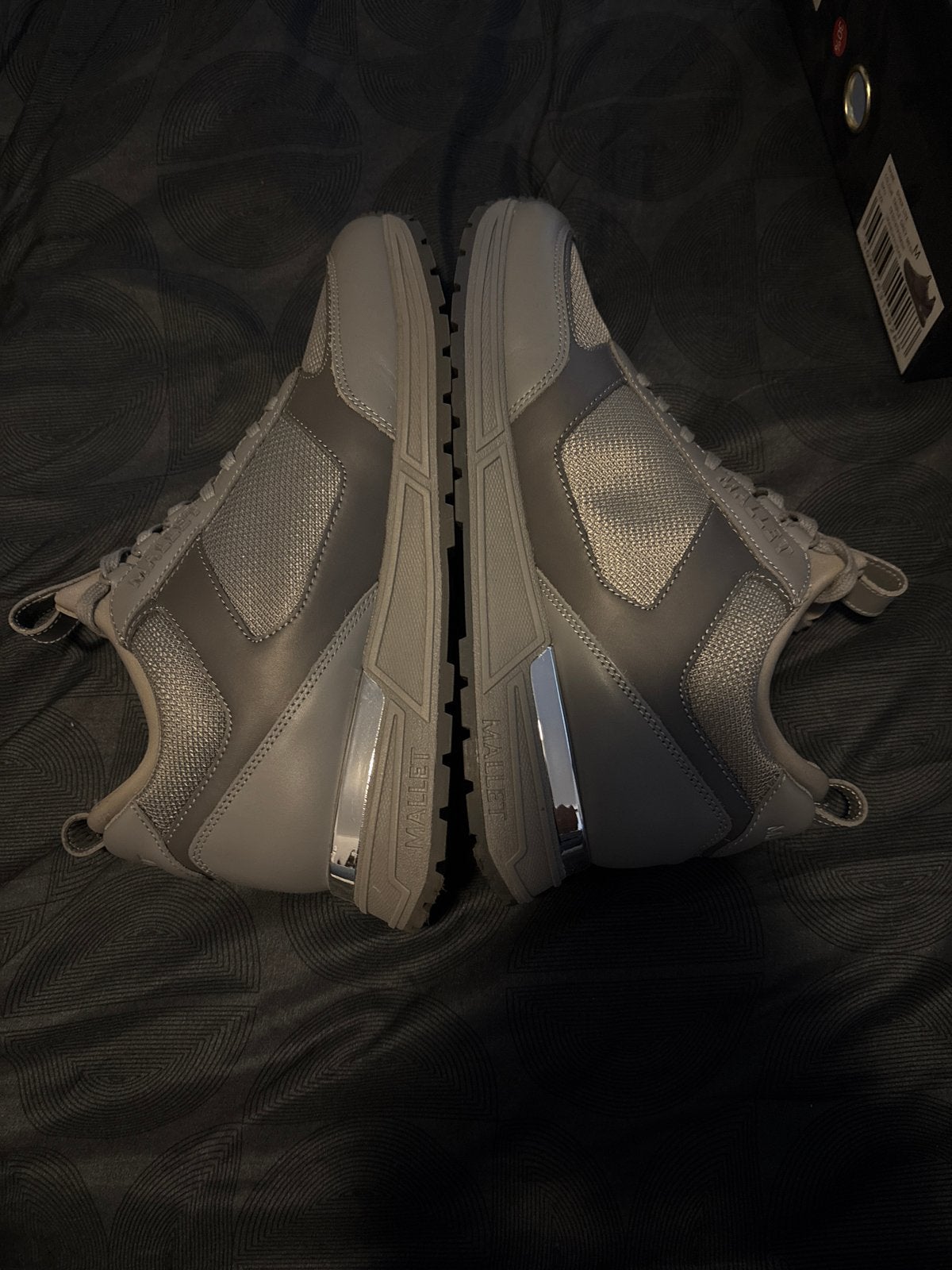 Mallet London Sneakers - Grijs, Ophalen of Verzenden, Nieuw, Overige kleuren, Sneakers of Gympen