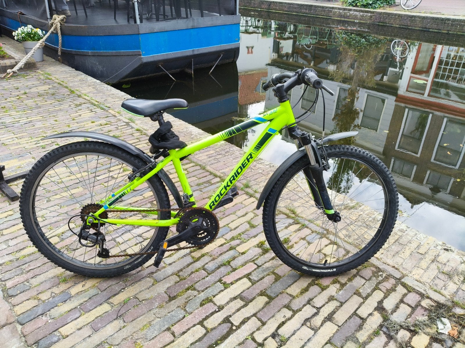Mountainbike kind 8, 9,10 jaar, Fietsen en Brommers, Fietsen | Crossfietsen en BMX, Ophalen of Verzenden, Gebruikt, Staal