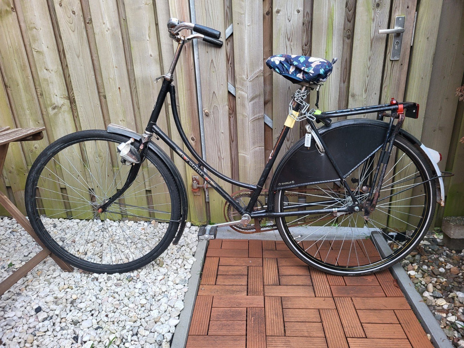 Omafiets Gazelle oldtimer, Ophalen of Verzenden, Gebruikt, Overige merken
