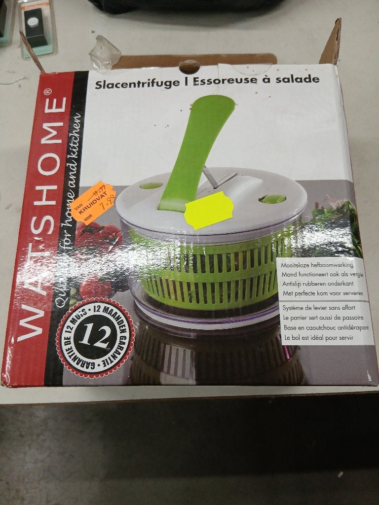 sla centrifuge, Ophalen, Nieuw