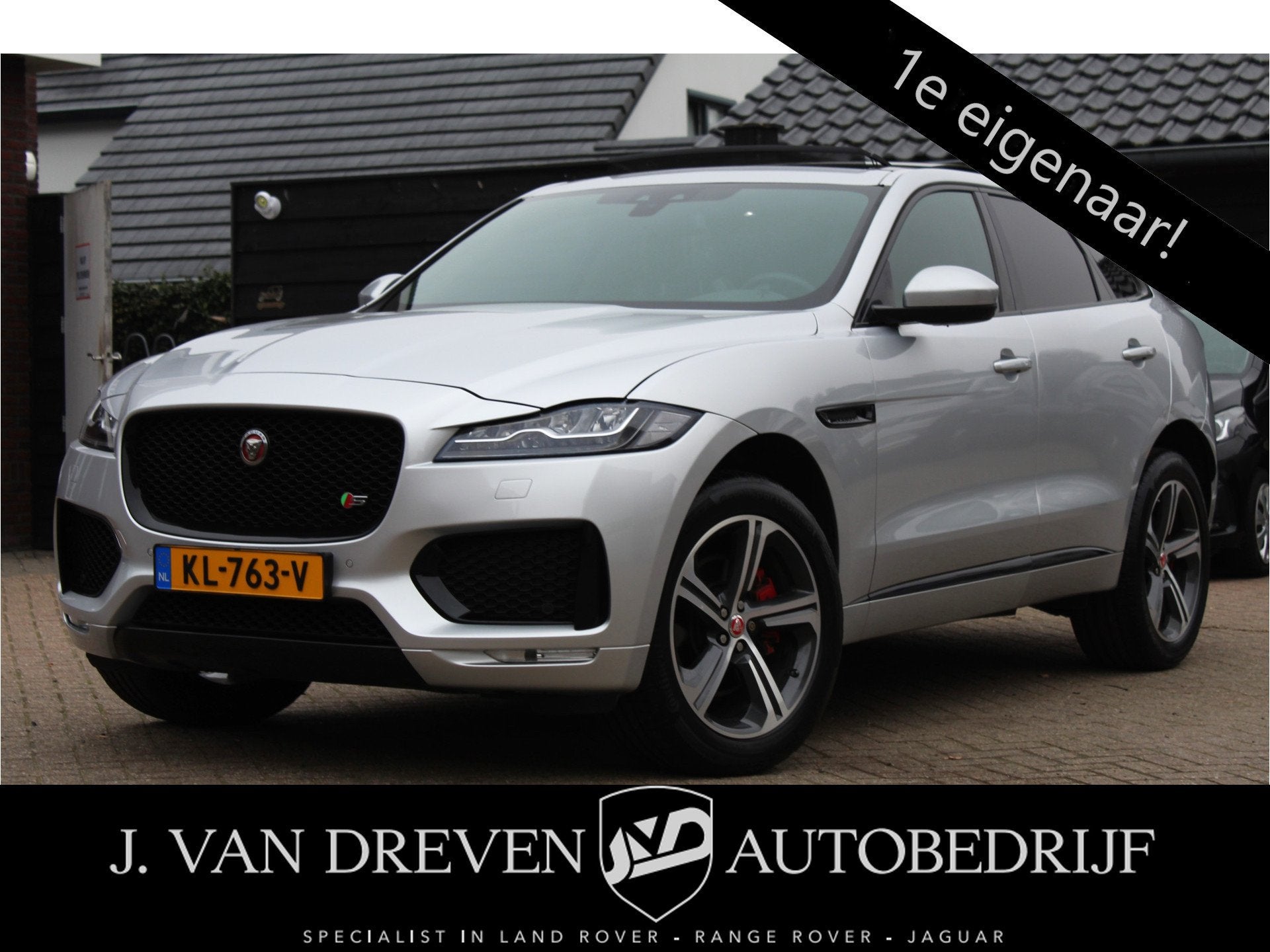 Jaguar F-Pace 3.0 S/C S Sport First Edition AWD - 1e eig / p, Auto's, Jaguar, Automaat, Gebruikt, Euro 6, 120 €/maand