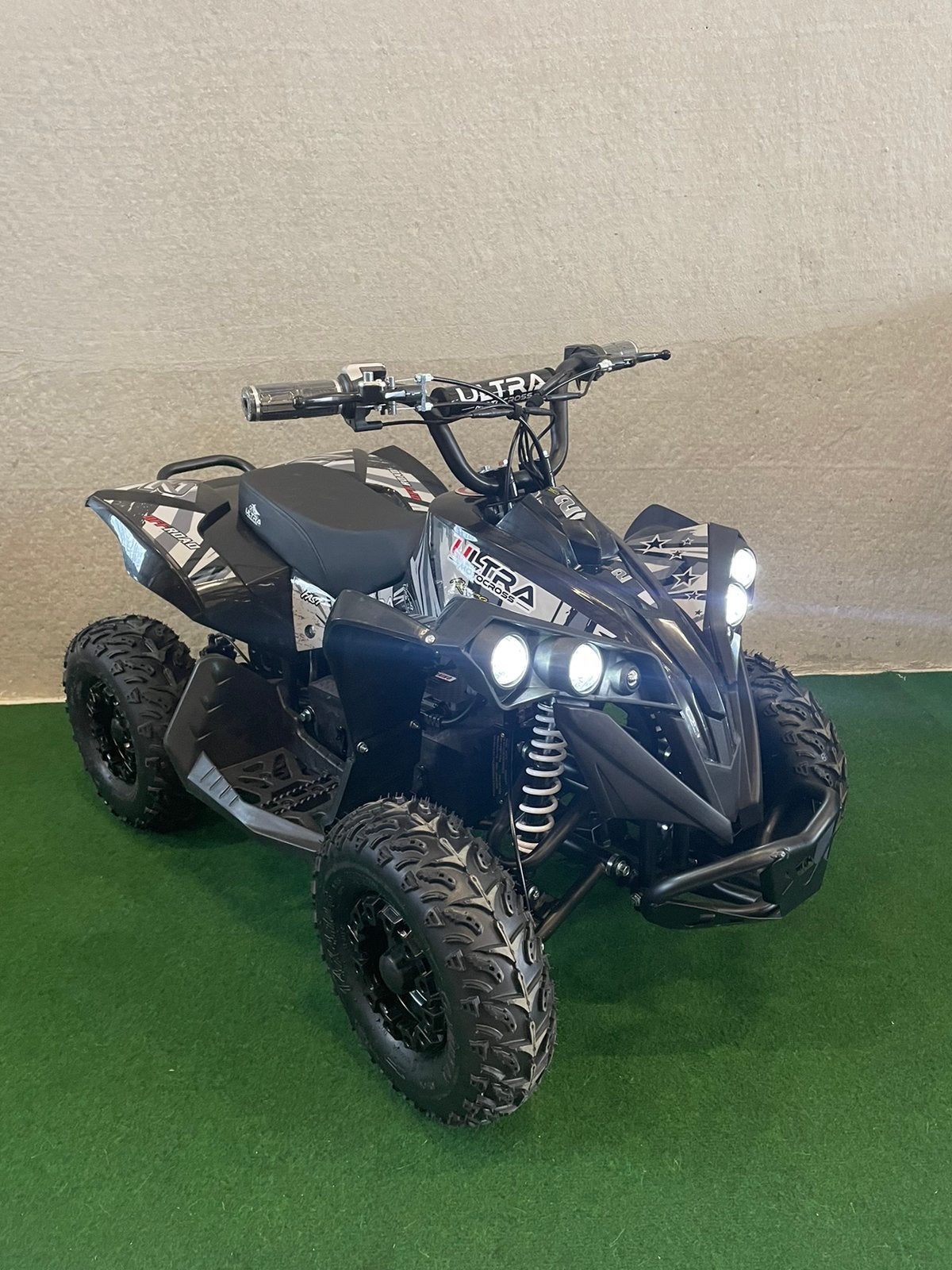 Nieuwe Ultra 1200 watt 48V elektrische zwarte kinder quad, Ultra, Nieuw, Afspraakpunt.nl, Afspraakpunt
