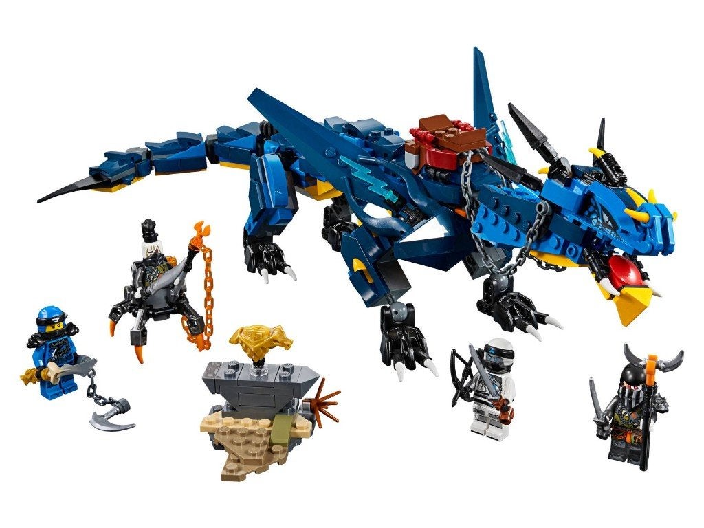 LEGO Ninjago 70652 Stormbringer (Compleet), Inclusief instructies, Lego, Ophalen of Verzenden, Zo goed als nieuw