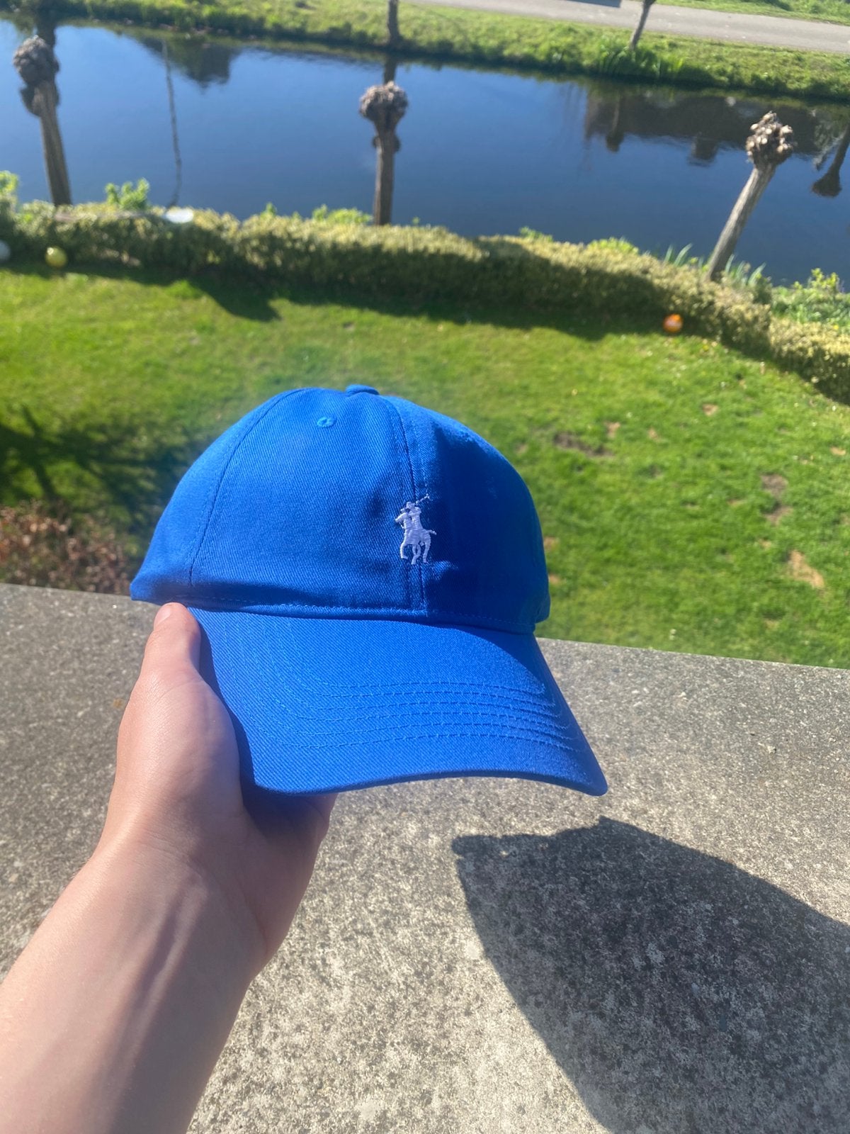 Polo Ralph Lauren pet - Blauw, Kleding | Heren, Ophalen of Verzenden, Nieuw, One size fits all, Pet