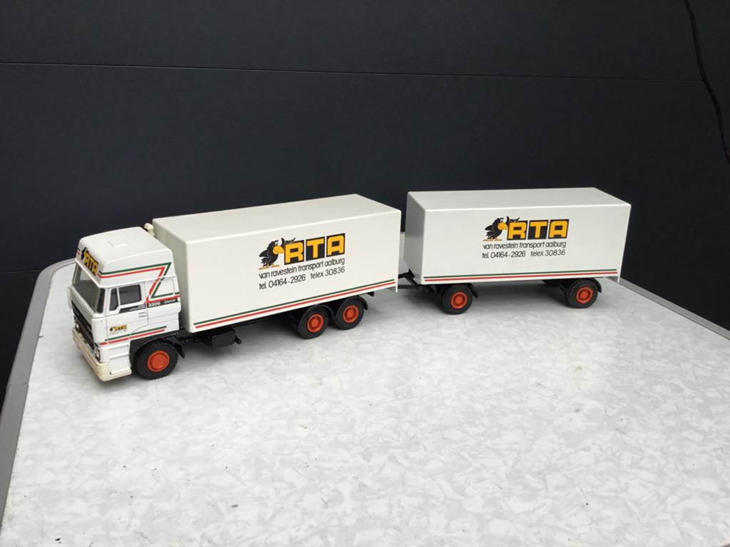 Lion Car Daf 3300 SpaceCab RTA, Hobby en Vrije tijd, Modelauto's | 1:50, Ophalen of Verzenden, Zo goed als nieuw, Bus of Vrachtwagen