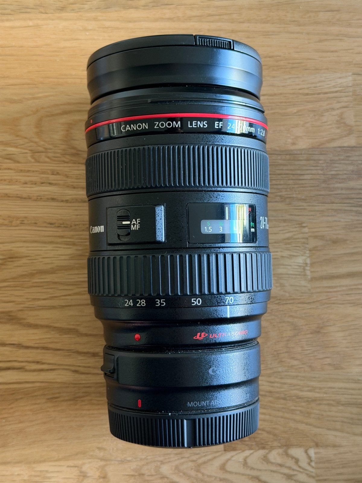 Canon EF 24-70mm f/2.8L USM - Perfecte staat, Ophalen, Canon, Autofocus, Zo goed als nieuw