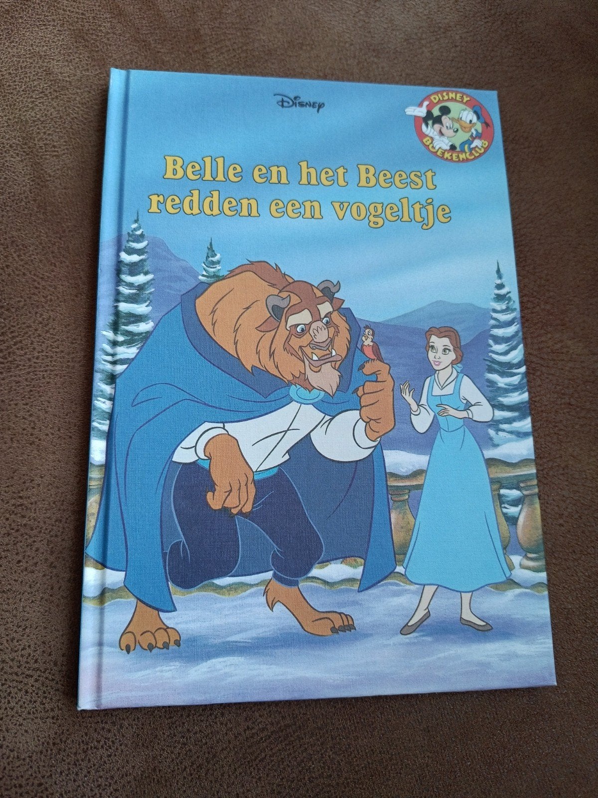 Belle en het Beest redden een vogeltje - Disney Boekenclub, Boeken, Jongen of Meisje, Ophalen of Verzenden, Zo goed als nieuw