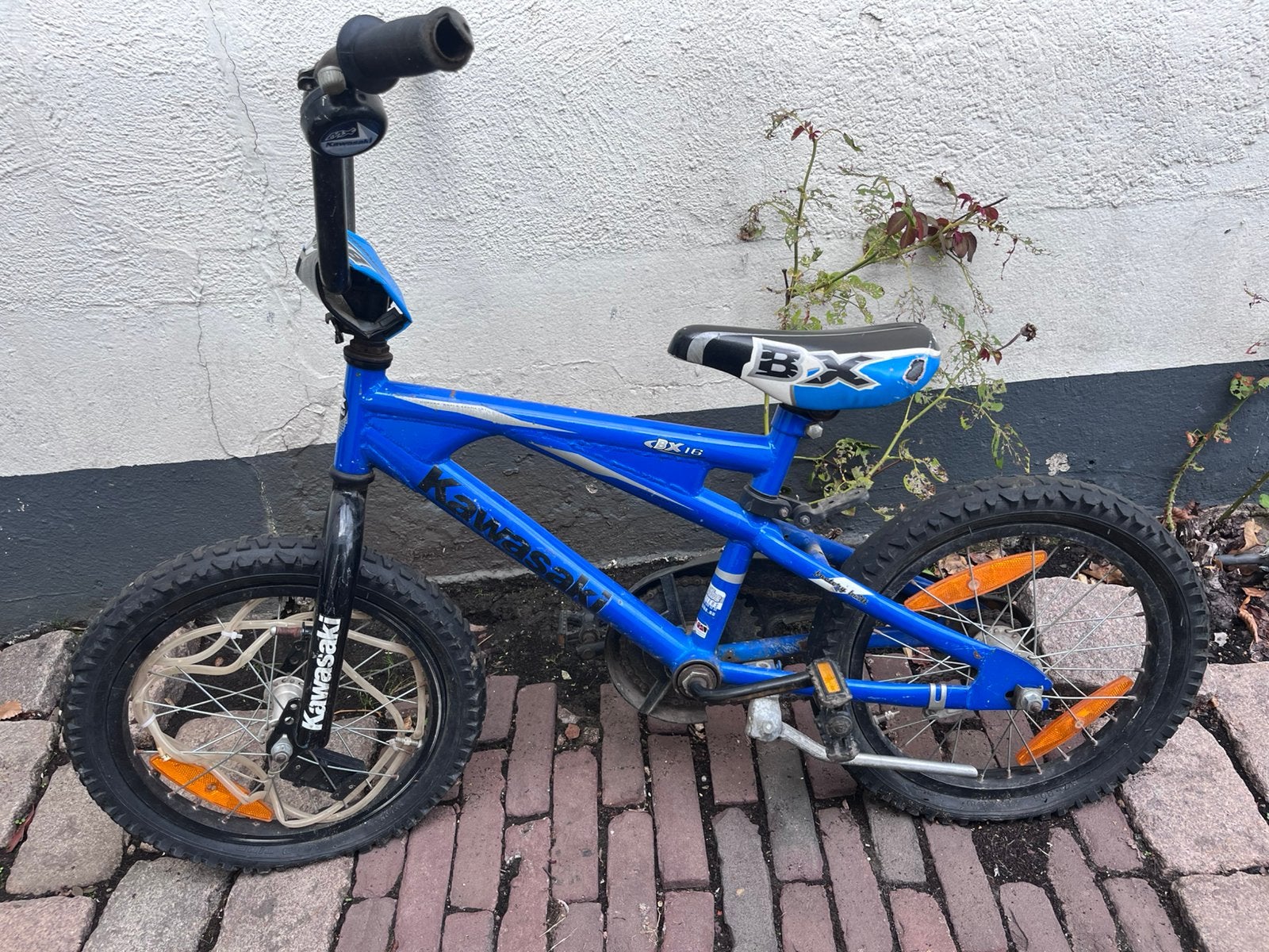 Gratis fietsje 16 inch opknapper, Fietsen en Brommers, Fietsen | Crossfietsen en BMX, Ophalen, Gebruikt, Staal, 16 tot 20 inch