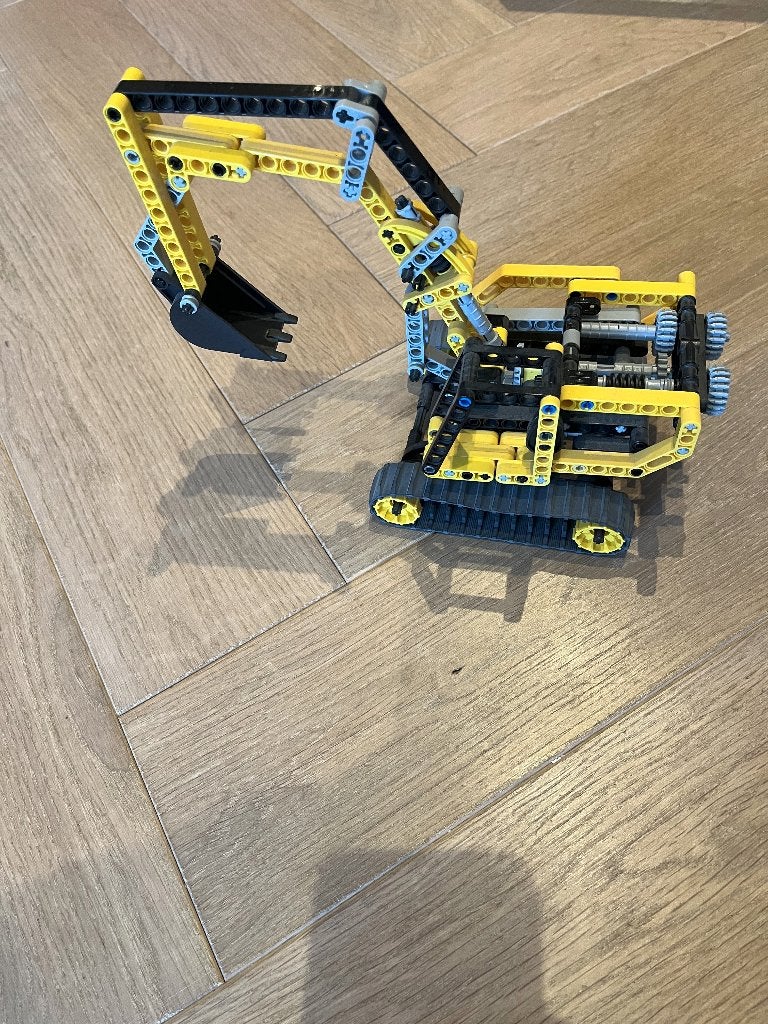 Lego Technic Graafmachine 8419 met instructies, Ophalen, Gebruikt, Lego, Inclusief instructies
