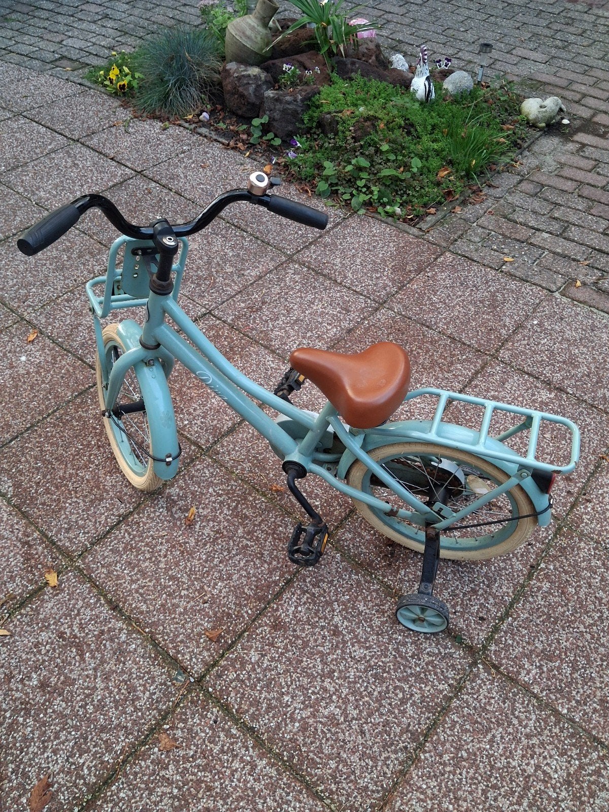 Kinderfiets meisjesfiets 16 inch zijwielen Spirit diva Koopj, Fietsen en Brommers, Ophalen, Gebruikt, 16 tot 20 inch