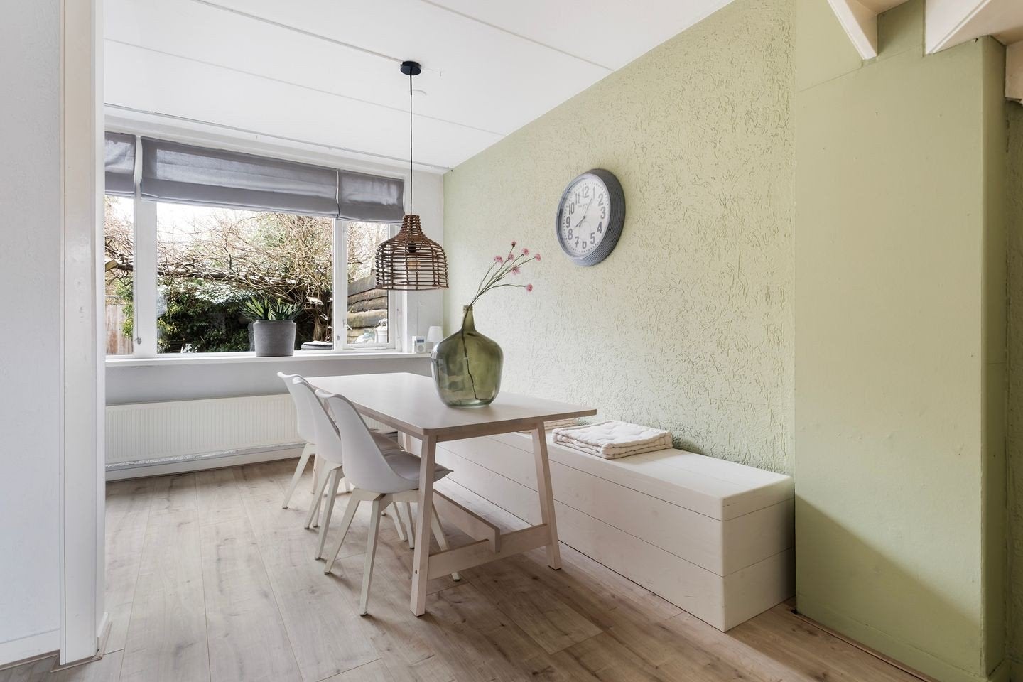Ikea Norråker 6 persoons eettafel te koop 220x80x75 Twijzel, Huis en Inrichting, Ophalen, Gebruikt, 200 cm of meer, 50 tot 100 cm