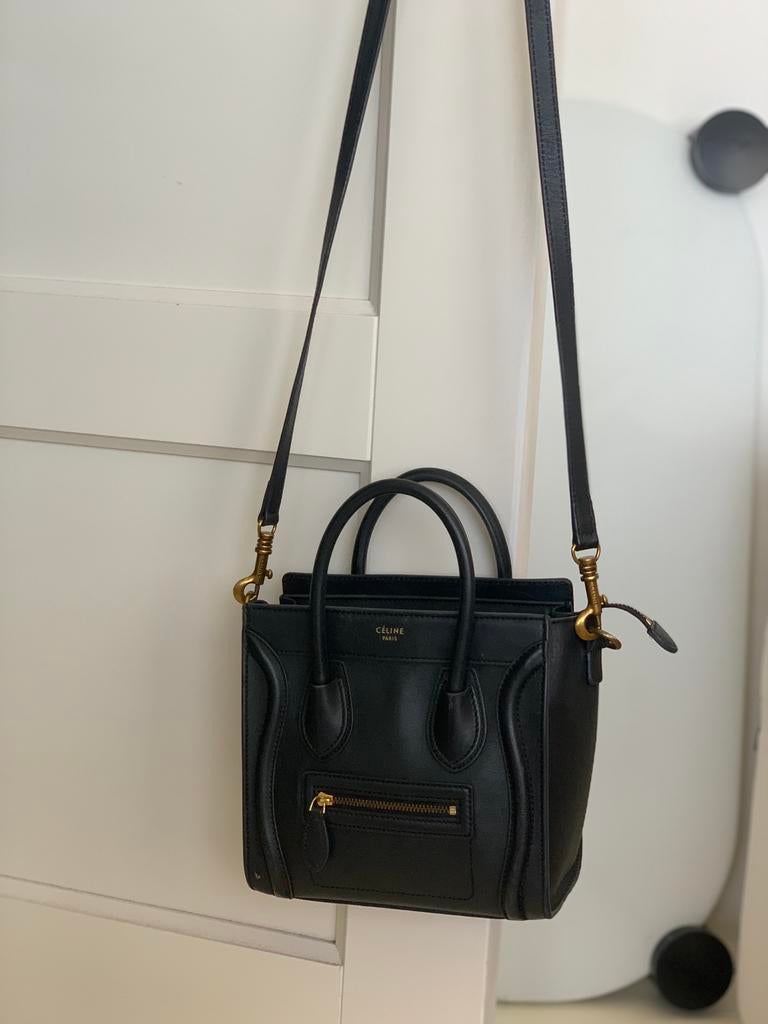 Celine tas/Oude collectie, Ophalen, Zo goed als nieuw, Zwart, Handtas