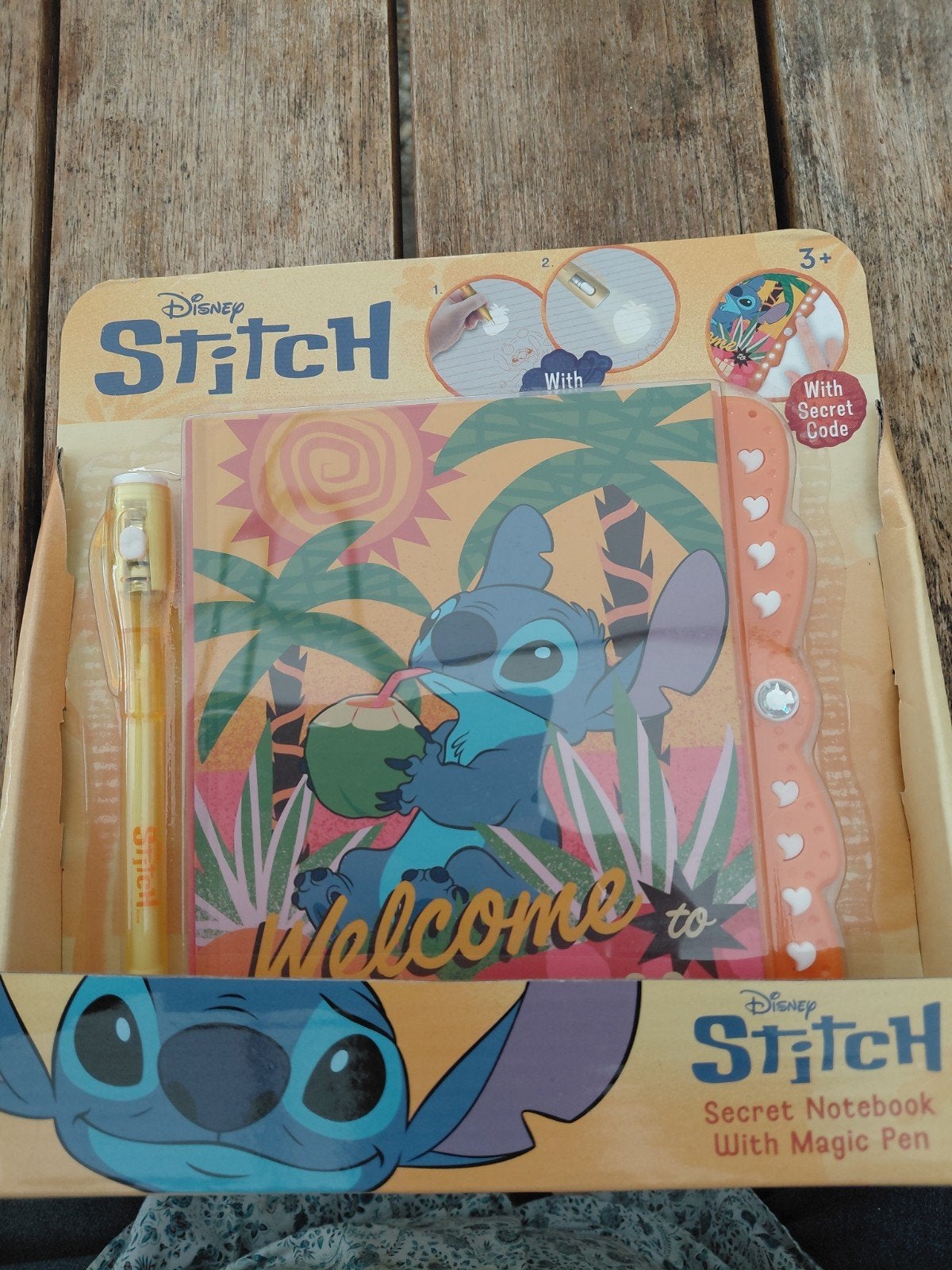 stich secret notebook, Ophalen of Verzenden, Overige figuren, Nieuw