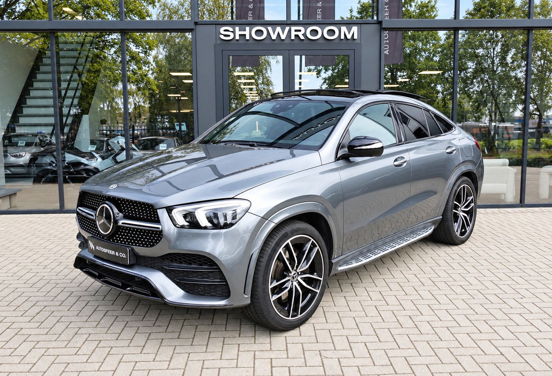 Mercedes-Benz GLE-klasse Coupé Mercedes-Benz GLE Coupé 350, Auto's, Dealer onderhouden, Gebruikt, Zwart, 4 cilinders