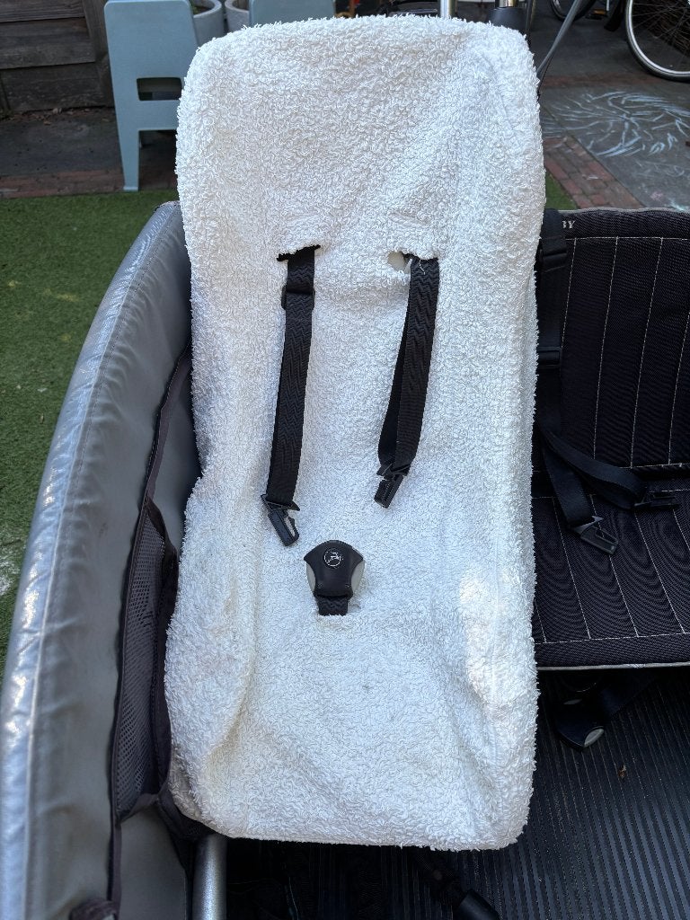 Peuterstoel voor in de bakfiets - Melia basis schaap, Fietsen en Brommers, Ophalen, Gebruikt, 0 t/m 10 kg, Onbekend