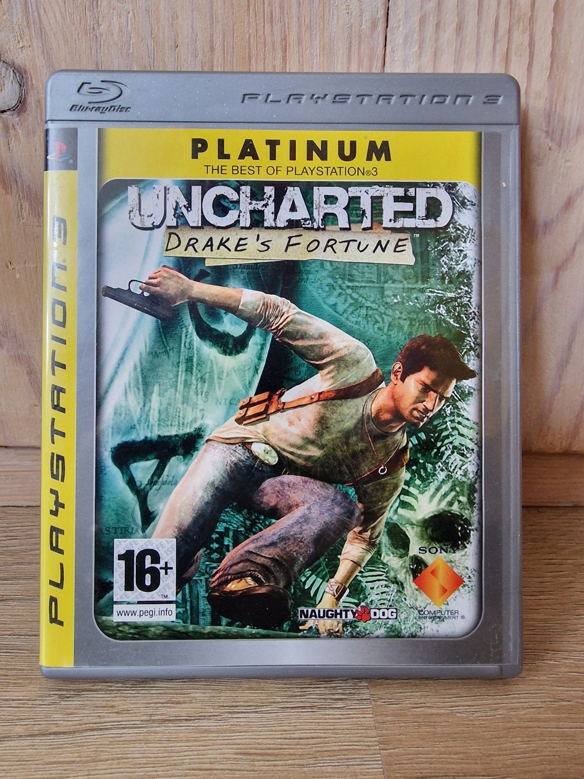 Uncharted: Drake's Fortune Platinum PS3 Game, Spelcomputers en Games, Avontuur en Actie, Gebruikt, 1 speler, Ophalen of Verzenden