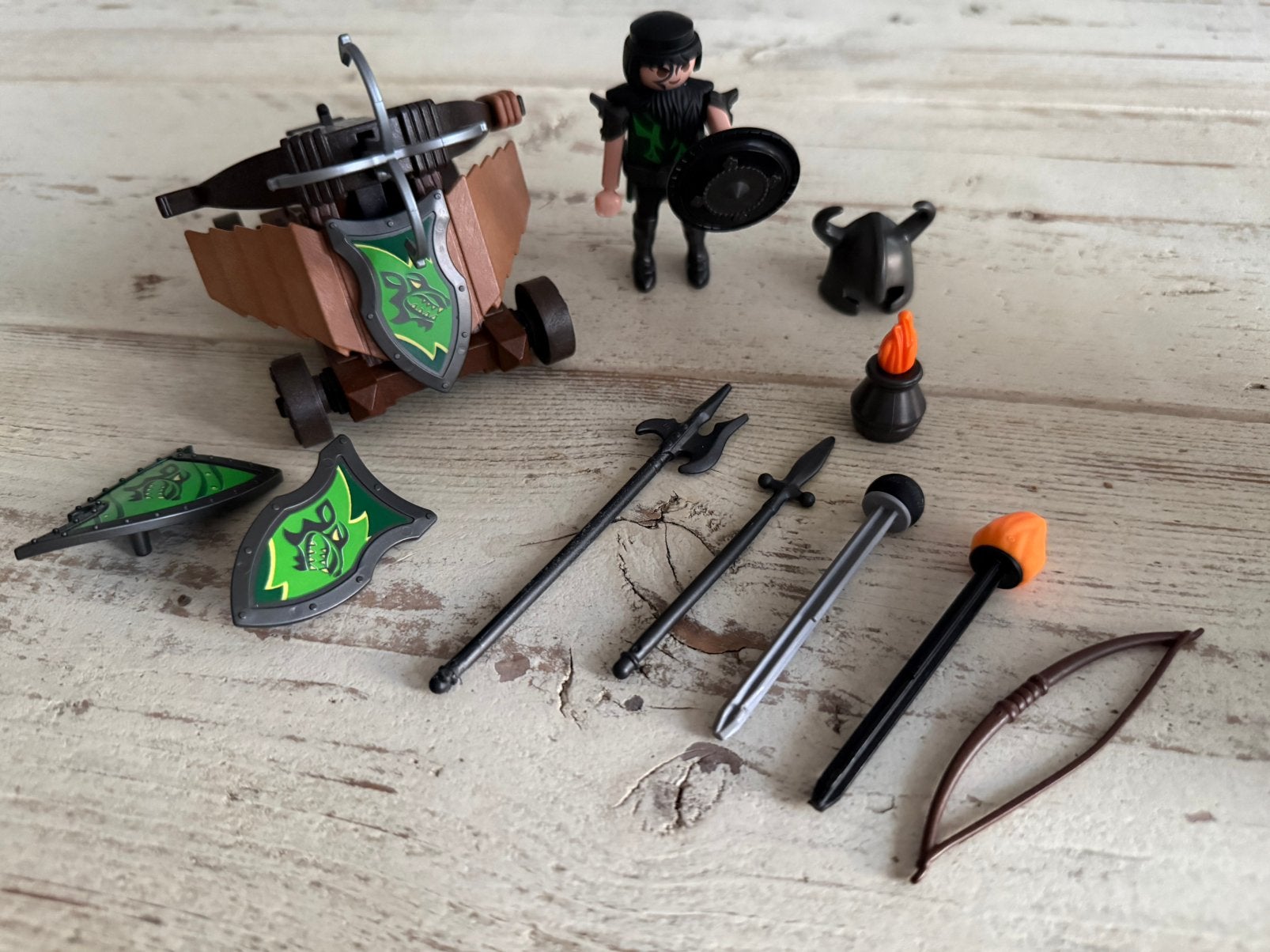 PLAYMOBIL wolven ridder set, Ophalen of Verzenden, Gebruikt, Losse onderdelen, Overige typen