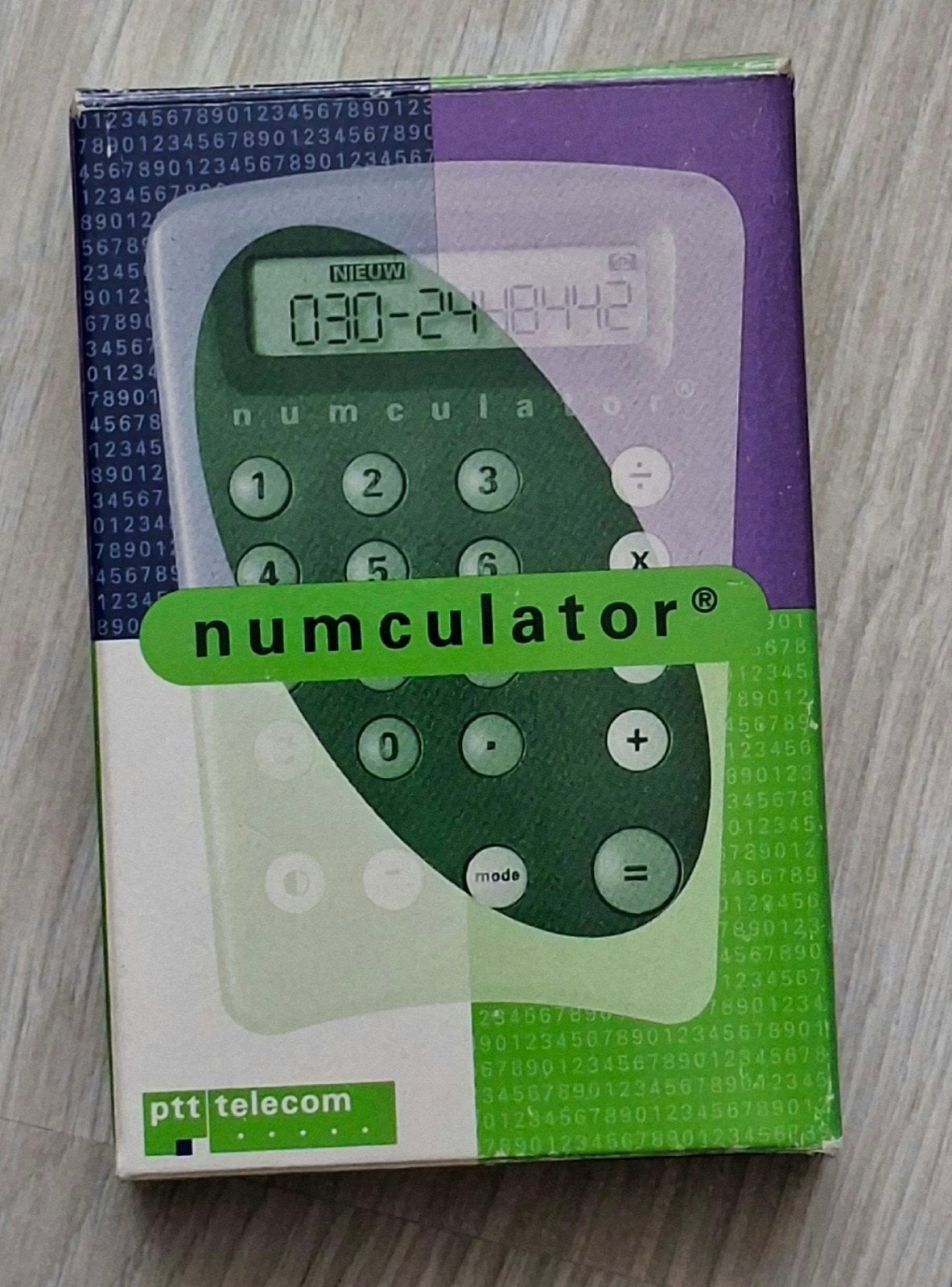 PTT numculator, Verzenden, Gebruikt