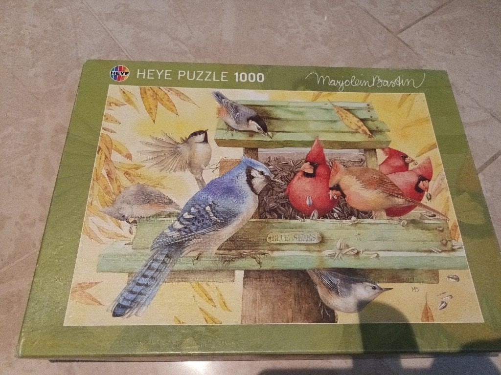 Puzzel 1000 stukjes marjolein bastin, Ophalen of Verzenden, 500 t/m 1500 stukjes, Gebruikt