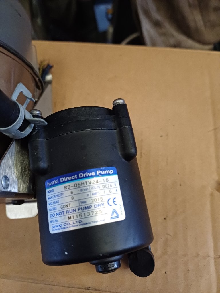 24V iwaki pomp, Ophalen of Verzenden, Zo goed als nieuw, Elektrisch, Besproeiingspomp