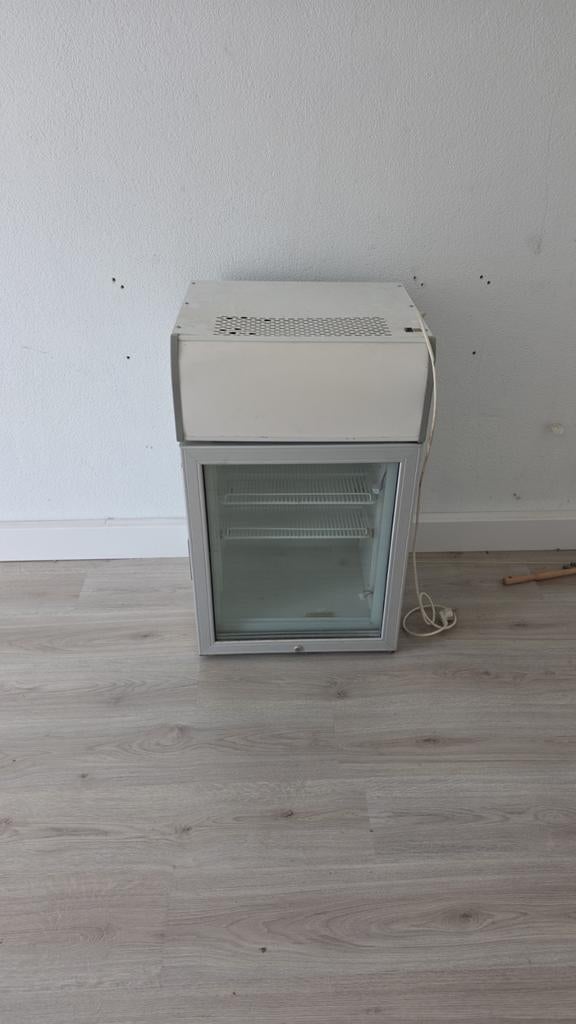 Glas deur vriezer, Gebruikt, Minder dan 85 cm, Minder dan 60 cm, Vrijstaand