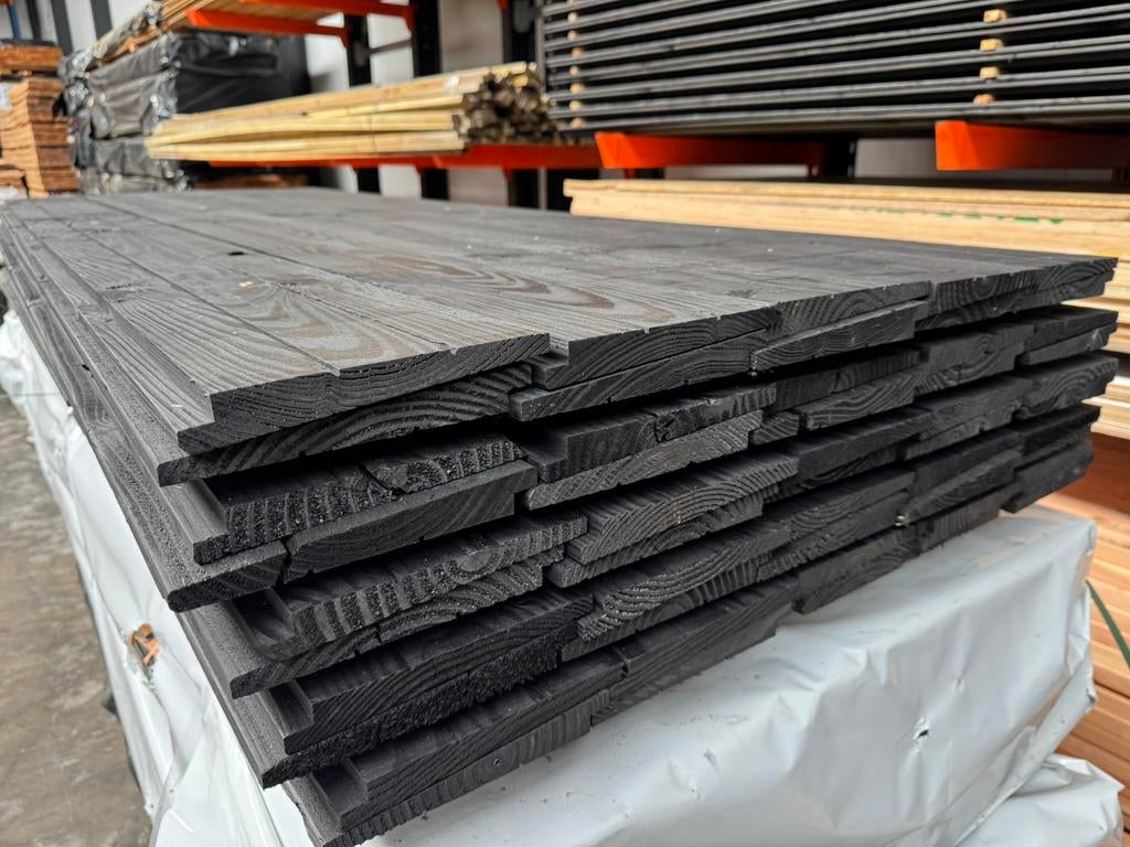 Douglas Zweeds Rabat | 12~26 mm | 175 WB | dubbel gespoten, Ophalen of Verzenden, Zo goed als nieuw, 250 cm of meer, Planken