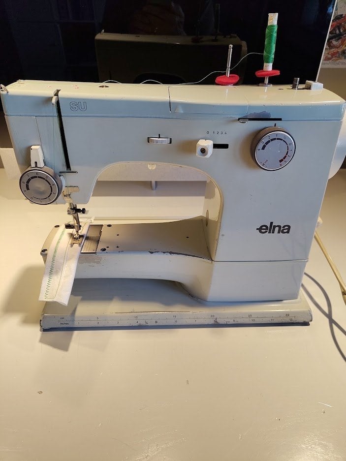 Elna naaimachine, Ophalen of Verzenden, Gebruikt, Naaimachine, Overige merken