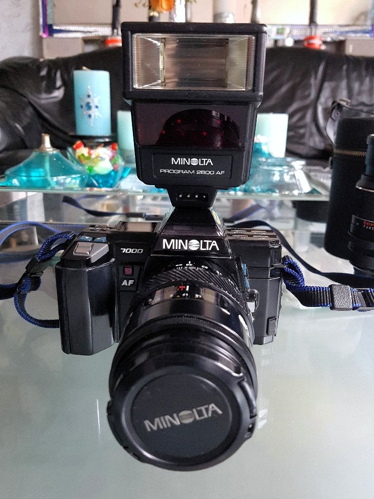 Minolta 7000 (Maxxum 7000) VINTAGE Spiegelreflexcamera, Ophalen of Verzenden, Gebruikt, Spiegelreflex, Minolta