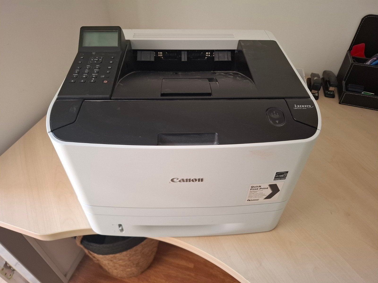 Canon f161900 netwerkprinter met extra toner, Computers en Software, Printers, Ophalen, Zo goed als nieuw, Printer