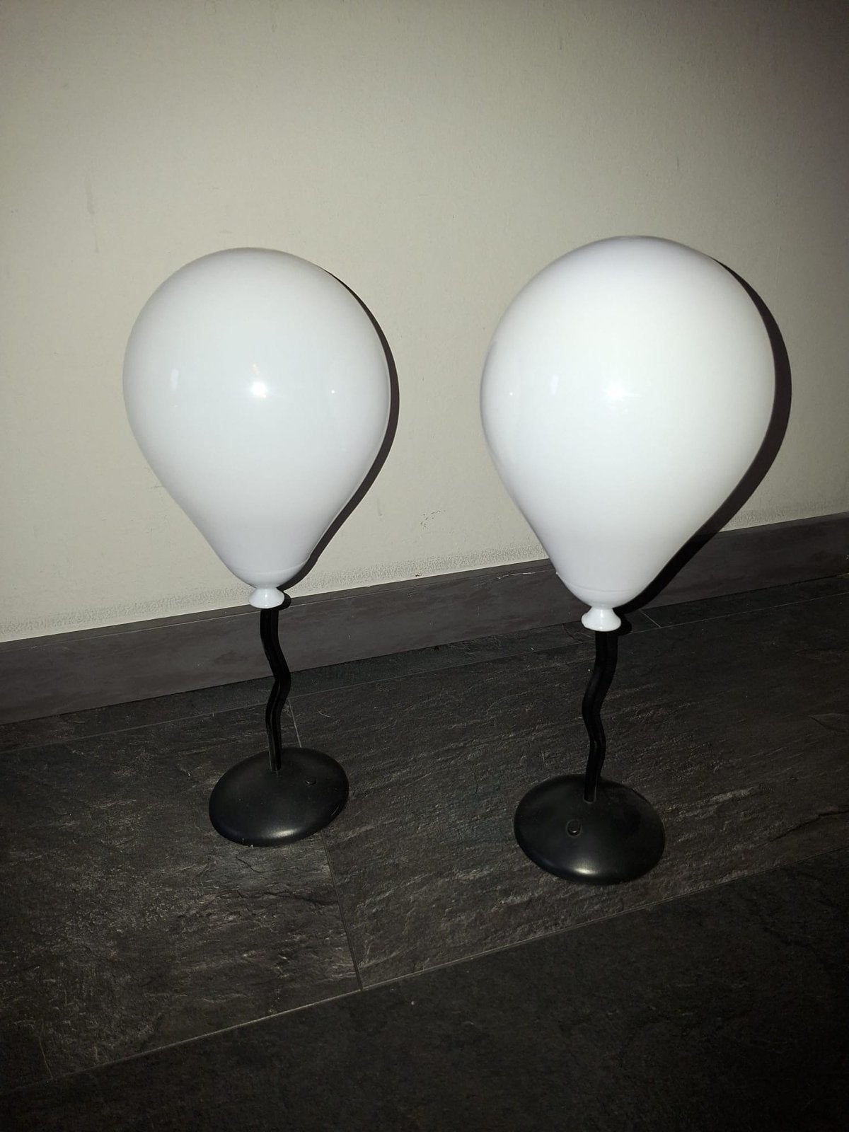 Set van 2 LED ballonlampen - Kleurrijk en sfeervol, Kleur aanpasbaar, Ophalen, Zo goed als nieuw, Meerkleurig