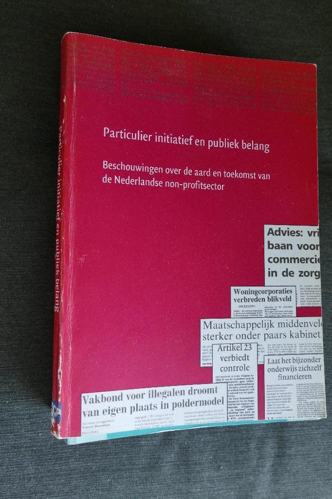 Particulier initiatief en publiek belang, Boeken, Studieboeken en Cursussen, Ophalen of Verzenden, Alpha, Zo goed als nieuw, HBO